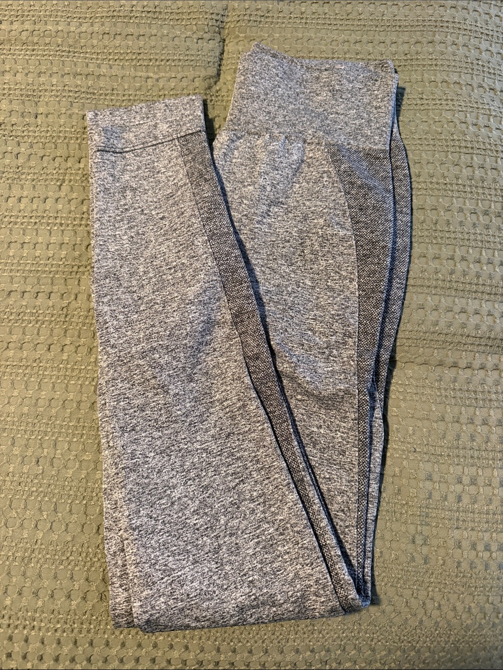 Gymshark Grey Seam Detail Performance Leggings